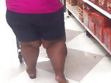 Short Black BBW swanging ass 