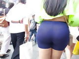 THICK BOOTY ASIAN IN SEE THROUGH