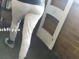 Jiggly booty in sweats