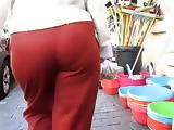 Sexy Milf Ass in Red