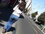 Big Ass Girl in Jeans