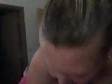 Wife sucks with prostate massage