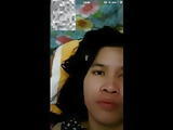Mahasiswi vidcall tiduran pamerin cawet hitam