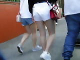 BootyCruise: Asian Babes Leg Art 36: Asian Shorts, Two Pair