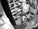 Wife in dressing room