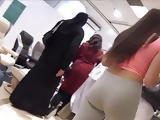 See through leggings with jiggly ass teens