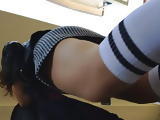 Turkish beatiful pantyhose and milky panty upskirt part 2