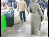 Moroccan hijab girl with a sexy big ass ! 