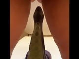 Amateur BBW Wife Playing with her Bad Dragon Toys