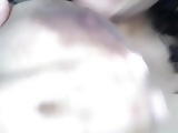 Self big tit sucking