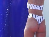 Candid Bikini Tattooed Slut