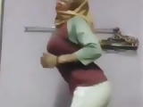 Naajer dancing hot erotic with hijab