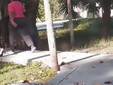 two ebony bahamian apple booty VPL