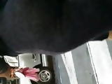 Maliah Michel Thick Ass Walking in Leggings