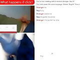 Masturbation in the video chat.