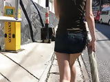 pantieless miniskirt no panties japanese