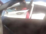 Asian car dickflash 