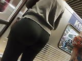 Big round ass legging hot