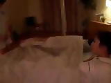 Asian step son gropes sexy big tits mum