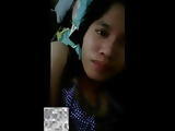 Mahasiswi vidcall tiduran gapake celana malu2 pamer meki