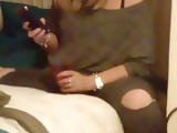 Chav Milf PAWG Drinking Candid