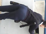 Sexy ass parking authority lady ass.