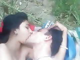 Teen Couple fuck in the jungle