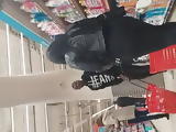 Candid ass ebony 