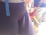 bucetona bem desenhada legging preta pussy teen naughty E 49