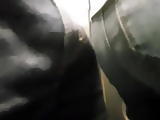 Repegon de verga en el metro