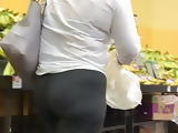 Mature Latina with VPL