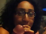 Indian whore doing her job