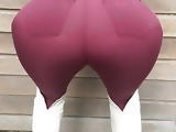 Stephanie Wolf - my big ass in red tight jeans