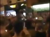 Arab Lebanon girl boobs in public