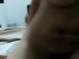Hot indonesian girlfriend riding dick