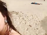 Aris melons at the beach!