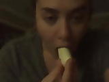 Abbey cartwright deepthroat blowjob