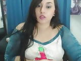 Chunky Latina Teen BBW pops Tittties Out
