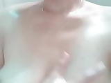 Malay girl in bathroom