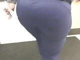 BBW Thick Lightskin in scrubs 